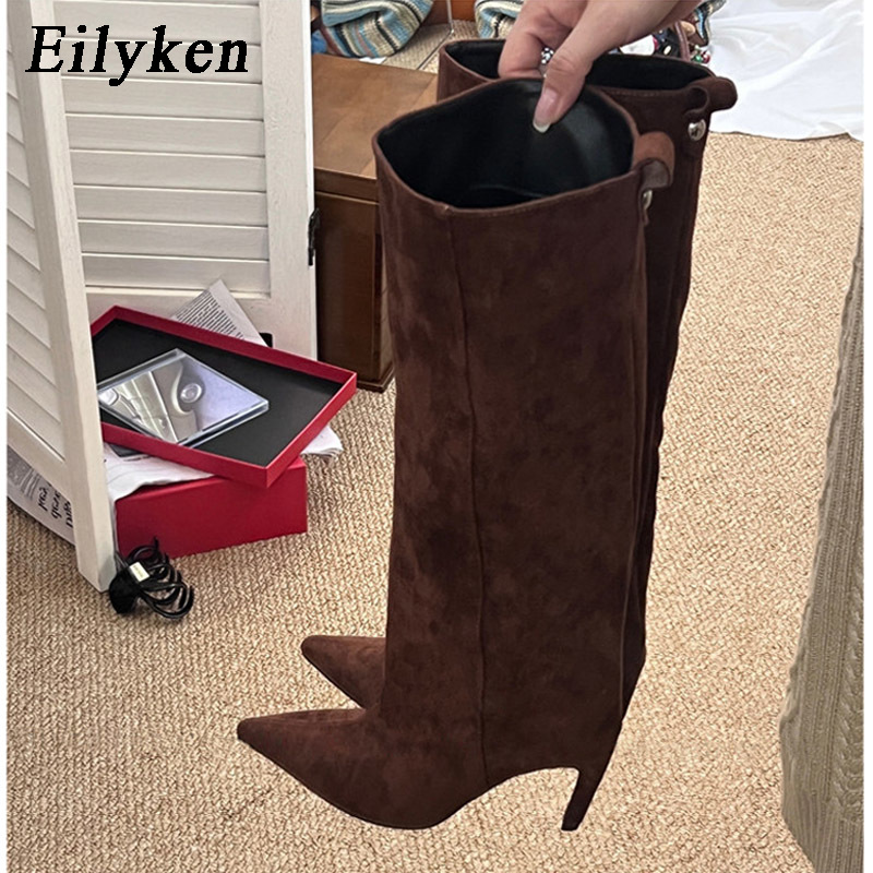 Knee High Boots Women - Eilyken Сексуальные тонкие высокие сапоги на