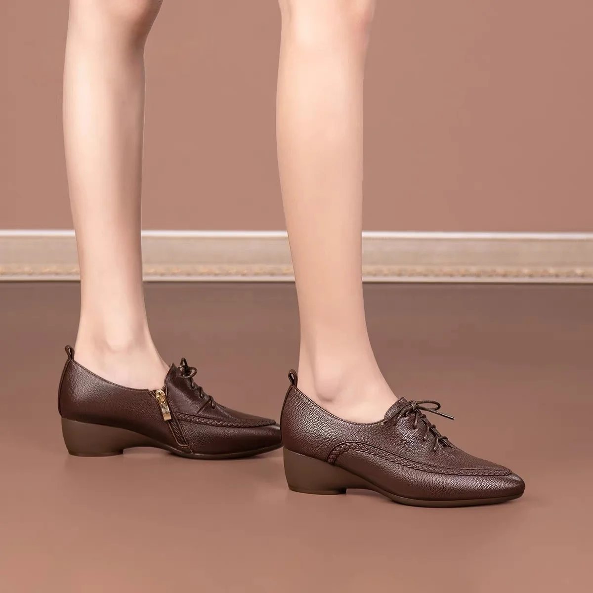 Оксфордские туфли на шнуровке, – обзор и цена Oxford Lace Up Women