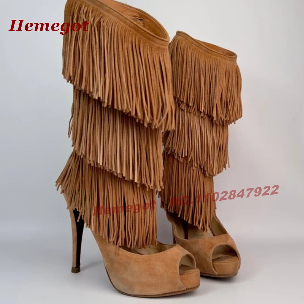 Многослойные ботильоны-сандали – обзор и цена Knee High Boots Women