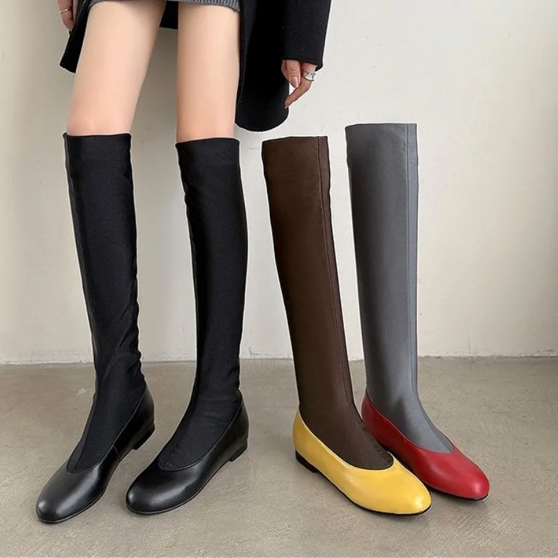 Модные брендовые сапоги до кол – обзор и цена Sock Boot Women