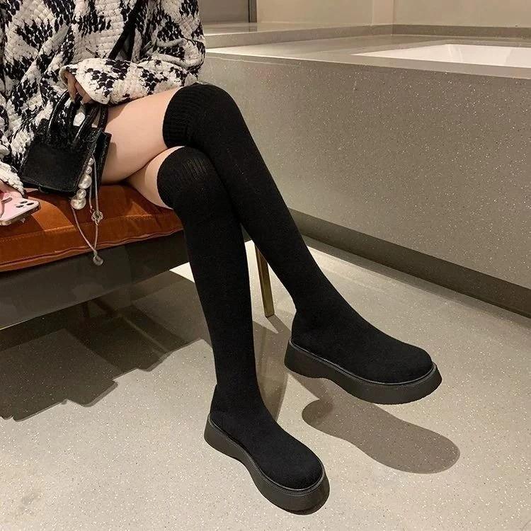 Женские ботильоны-носки на тол – обзор и цена Sock Boot Women