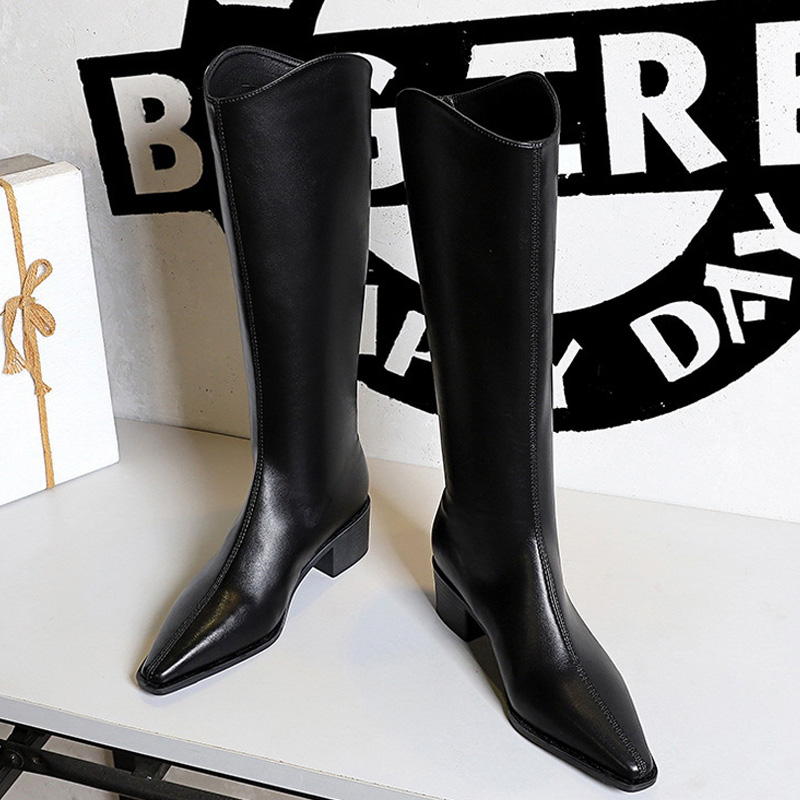BIGTREE 2027 Новые уличные бот – обзор и цена Knee High Boots Women