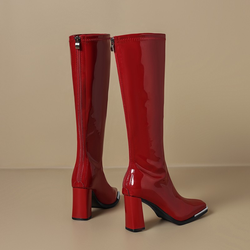 Сапоги до колена, осенние новы – обзор и цена Knee High Boots Women